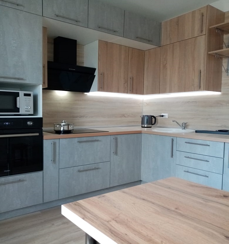 кухня эггер угловая